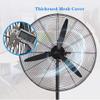 Wall Mounted Oscillating Fan Adjustable Oscillating Industrial Wall Mount Fan, High Velocity/Black/Heavy Duty, 56cm / 22in, 68cm / 26in, 78cm / 31in ( Color : Plastic Steel Fan Blade , Size : 68cm/26i view 2