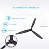 Wall Mounted Oscillating Fan Adjustable Oscillating Industrial Wall Mount Fan, High Velocity/Black/Heavy Duty, 56cm / 22in, 68cm / 26in, 78cm / 31in ( Color : Plastic Steel Fan Blade , Size : 68cm/26i view 3