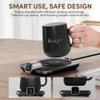 Coffee Mug Warmer Set, 1F Precision Temperature Control Smart Heated Mug for Desk, Electric Coffee Warmer with Auto Shut Off & Real-Time Temp Display, Gifts for Men Women, 15oz Ceramic Mug, Black view 3
