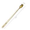 Soup Spoons 304 Stainless Steel Stirring Spoon Coffee Spoon Seasoning Small Spoon Square Dessert Honey Spoon, 8 Pieces Dinner Spoon Table Spoon (Color : 1) view 2