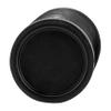 8"Hx4" Diameter, Wood Accordion Candle Holder, Black Finish, Decorative Candle Holder for Centerpieces, Home Decor, and Ambient Lighting and a Decorative Complement view 4