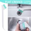 Lumkew Small Cleaning Brushes for Small Spaces, Tiny Household Cleaning Supplies Tools, Mini Crevice Cleaning Brush Scrub Narrow Corner Nook Track Grooves Bathroom Kitchen Home Detailing, 16 Pcs view 4