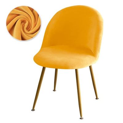 FIBITA 1/2/6/4PCS Chair Cover Elastic Chair Slipcover Modern Velvet/Jacquard Chair Seat Protector Washable Removable for Dining Room Kitchen Hotel Restaurant Wedding (Color : #12, Size : 1PCS)