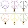 Peace Sign Coffee Mug - Undecided Coffee Mug - 12 OZ Coffee Mugs - Porcelain Coffee Mug - Gift for Him and Gift for Her view 2
