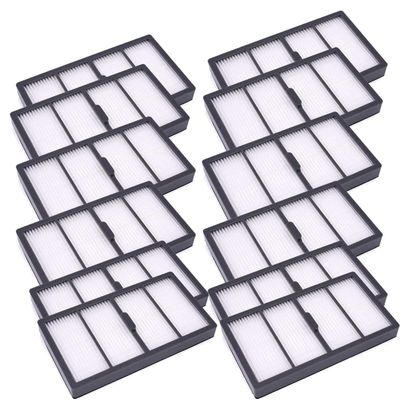 For IRobot Roomba S9 S9+ S9 Plus Vacuum Cleaner Replacement Hepa Filter US STOCK S Series S9 9150 S9+ Plus 9550 Robot Vacuums, 12 Pack.