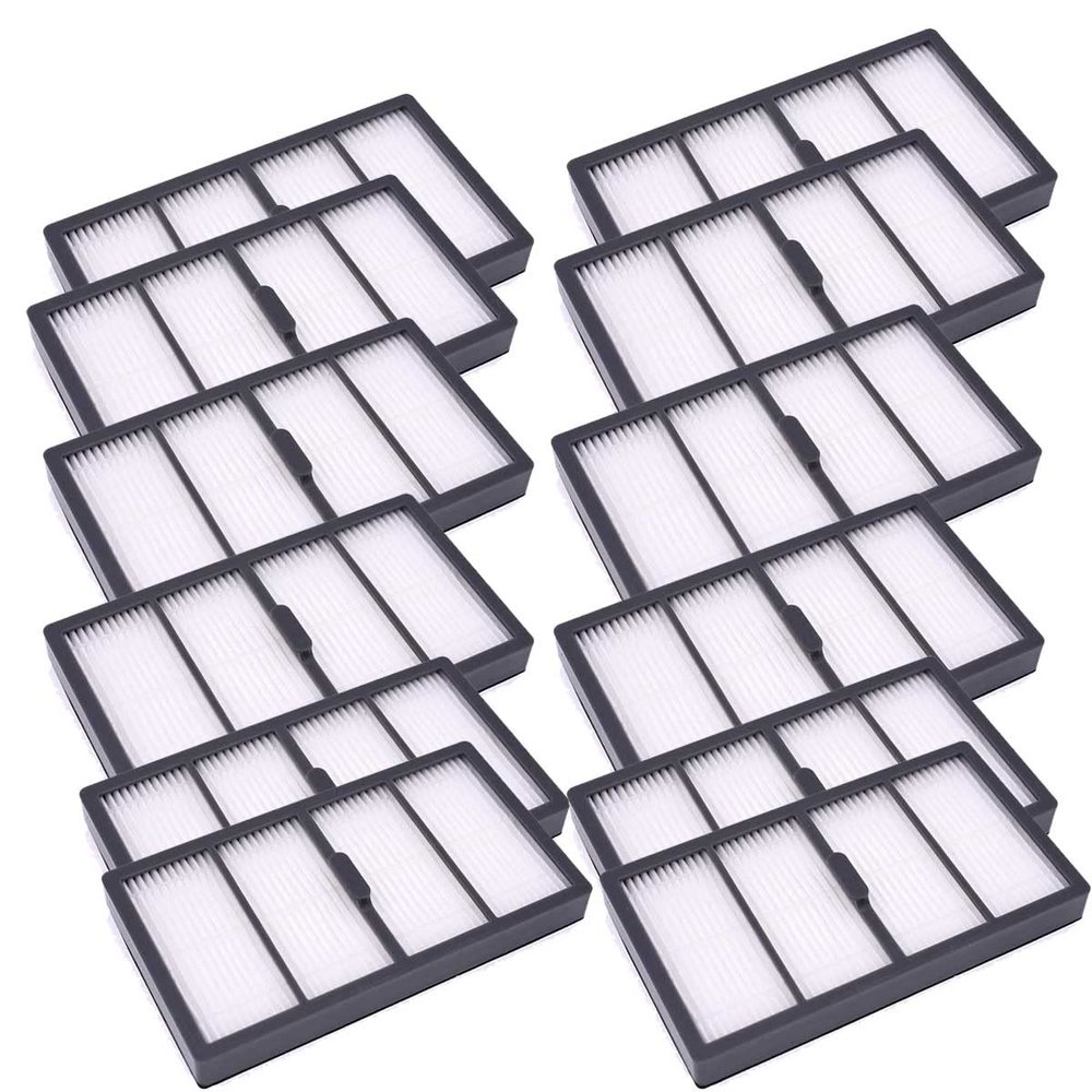 For IRobot Roomba S9 S9+ S9 Plus Vacuum Cleaner Replacement Hepa Filter US STOCK S Series S9 9150 S9+ Plus 9550 Robot Vacuums, 12 Pack.