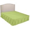 Pinch Pleated Split Corner Bed Skirt, Pinch Pleated Bed Skirt with Platform Three Sided Coverage Ultrasoft Microfiber Bed Skirts 16 Inch Drop Easy to Wash Wrinkle & Fade Resistant (King, Sage) view 1