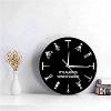 Wall Clock It's Always Wine O'clock Wall Clock Different Cocktail Openers As Numbers Home Bar Wall Decor Bottle Opener Art Wine Lover Gift-30X30cm view 3