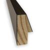 Amanti Art Bronze Bathroom Mirror for Over Sink, 28x33 Custom Made Lucie Light Bronze Rectangle Vanity Mirror, Large Modern Wood Frame, Hangs Horizonally and Vertically, Wall Decor view 2
