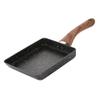 AAGAZA F Japanese Omelette Pan with Blue Spatula, Nonstick Omelet Pan Tamagoyaki Egg Pan view 2