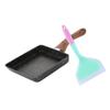 AAGAZA F Japanese Omelette Pan with Blue Spatula, Nonstick Omelet Pan Tamagoyaki Egg Pan view 3