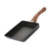 AAGAZA F Japanese Omelette Pan with Blue Spatula, Nonstick Omelet Pan Tamagoyaki Egg Pan view 4