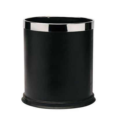 CANMNT Trash Can Small Trash Can Open Top Small Wastebasket Bin, Round Garbage Can, Detach Metal Waste Basket, for Kitchen Bathroom Living Room Office Trash Can Wastebasket