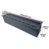 Electric Fireplace Electric Fireplace, Electronic Decorative Fireplace with LED Steam Simulation Flame, Recessed Electric Fireplace, Adjustable Flame, Remote Control Atomizing Fireplace (Size : 700mm view 2