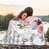 Tjovuzn Birthday Gifts for Daughter, Daughter Birthday Gifts Blanket 60"x50", Happy Birthday Gift for Daughters Adult, Birthday Gift for Daughters from Mom Dad, to My Daughter's Birthday Blanket view 3