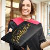 Frienda 2026 Graduation Guest Book Leather Guest Sign in Book with Pen Graduation Party Favors Congratulation Graduates Signature Books(Graduations,Black, Gold) view 4