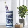 Bsetain Umbrella Holder Organizer Indoor Home Office Umbrella Rack Ceramic Umbrella Stand Holder, Chinese Style Multifunctional Umbrella Racks for Reel/Flower/Decor, Home Office Villa view 3