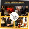 2pcs Stainless Steel Cocktail Strainers Ice Filtering Tools for Bar Use Comfortable Mixing Glasses for Home Bartending Easy to Clean view 3
