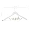 Garneck Bridal Hanger Wedding Hanger Nonslip s Wire s Bride Wedding Clothes Wood, Iron Dress Rack Bridegroom Clothing Bride for Dress view 4