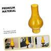 LABRIMP 2pcs Retro Glass Lampshade for Kerosene Lamp Vintage Frosted Oil Lamp Cover for Home Use Easy to Use Lightweight Design view 2