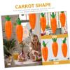 Hoement 5Pcs Carrot Shape Folding Easter Decorative Lanterns for Party Decorations for Spring Celebrations and Holiday Events view 4