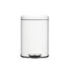 BONAD Kitchen Garbage Can Trash Can Stainless Steel Anti-Fingerprint Trash Can with Lid Foot-Operated Trash Can Kitchen Trash Can Wastebasket (Color : Gold, Size : 12L) view 1