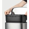 BONAD Kitchen Garbage Can Trash Can Stainless Steel Anti-Fingerprint Trash Can with Lid Foot-Operated Trash Can Kitchen Trash Can Wastebasket (Color : Gold, Size : 12L) view 3