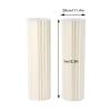 2PCs Wedding Centerpieces Cardboard Vases, H: 39.4xDia: 11.4 Foldable Cardboard Centerpiece Display Tall Flower Vase Flowers Stand Elegant Bulk Weddings Decoration Table Cylinder Centerpiece Stands view 3