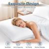 CozyLux Pillows Queen Size Set of 2, Hotel Quality Bed Pillows for Sleeping 2 Pack, Cooling Pillows for Side Back and Stomach Sleepers, Down Alternative Luxury Soft Supportive Fluffy Pillows (18x28) view 2
