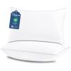 CozyLux Pillows King Size Set of 2, Hotel Quality Bed Pillows for Sleeping 2 Pack, Cooling Pillows for Side Back and Stomach Sleepers, Down Alternative Luxury Soft Supportive Fluffy Pillows (19x34) view 1