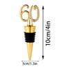 1 Pc Birthday Wine Stoppers, Wine and Beverage Bottle Stoppers Wedding Anniversary Birthday Party Souvenirs Decorations for Keeping the Wine Fresh - 60th view 2