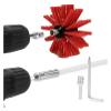 chimney sweep kit 30 FT Dryer Vent Cleaning Brush,Dryer Vent Cleaner Kit,Chimney Cleaning Brush Kit,Fireplace Chimney Brushes Kit,Dryer Duct Cleaning Kit,Use With Or Without A Power Drill ( Color : 9 view 2