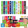 Marsui 48 Pcs Science Slap Bracelets Bulk Snap Bracelets for Science Party Favors Prizes Gifts Decorations Scientist Birthday Party Supplies, 24 Designs view 2
