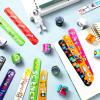 Marsui 48 Pcs Science Slap Bracelets Bulk Snap Bracelets for Science Party Favors Prizes Gifts Decorations Scientist Birthday Party Supplies, 24 Designs view 3
