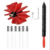 chimney sweep kit 30 FT Dryer Vent Cleaning Brush,Dryer Vent Cleaner Kit,Chimney Cleaning Brush Kit,Fireplace Chimney Brushes Kit,Dryer Duct Cleaning Kit,Use With Or Without A Power Drill ( Color : 6 view 1