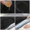 Waterproof Mattress Protector King Size, Fitted Sheet Style Breathable Mattress Cover with Deep Pocket Fits Up to 18'', Machine Washable Noiseless Bed Cover for Kids Adults Pets (Black, 76'' X 80'') view 3