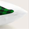 1pc Christmas Hat & Letter Graphic Cushion Cover Without Filler (Color : Multicolor, Size : Small) view 2
