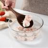 5PCS Black Walnut Kitchen Utensil Set Kitchen Cooking Set Wooden Spatula Wooden Spoon Cooking Set for Stirring Mixing Serving Wooden Spoons for Cooking 14" Wooden Utensils for Cooking,5pcs view 3