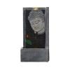 HIHELO Indoor Tabletop Waterfall Fountain Water Fountains Indoor Waterfalls Buddha Tabletop Water Fountain with Light Indoor Buddha Fountain - Zen Tabletop Water Fountain Meditation Fountain view 1