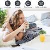 Waterproof Mattress Protector Queen, Fitted Sheet Style Breathable Mattress Cover with Deep Pocket Fits Up to 18'', Noiseless Bed Cover for Kids Adults Pets, Machine Washable (White, 60'' X 80'') view 2