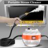 High Pressure Handheld Steam Cleaner,High Temperature Pressurized Steam Cleaning Machine with Brush Heads for Kitchen Furniture Bathroom Car (Color : White) view 4
