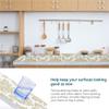 12 x 360 Inch Gold Shelf Liner for Kitchen Cabinets Non Adhesive Kitchen Drawer Liner, Waterproof Shelf Liner Durable Anti-Slip for Kitchen Cabinets Shelf Liner view 4