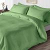 Duvet Cover 600 Thread Count 3 Piece Set with Zipper - 100% Egyptian Cotton Quilts & Comforters Protectors - Soft and Breatheable Beddings - Sage Stripe, Oversize King Plus. view 2