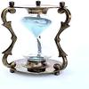 Sand Timer Maritime Antique Brass Sand Timer with Compass Hour Glass for Desk/Table Sand Timer Decorative Item Carrieble Lightweight Ideal for Gift by Handicraft Bulls view 3