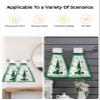 St Patrick's Munchkin 1 Pcs Hanging Kitchen Hand Towels, Farm Buffalo Plaid Green Shamrock Black Check Clover Gold Super Soft Microfiber Tie Towels Aborbent Washcloth for Bathroom Oven Tea Bar view 4
