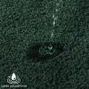MIULEE Dark Green Absorbent Bath Rugs, Soft Small Bathroom Mats Non-Slip and Quick-Drying for Bathroom Bathtub Showers, Machine Washable Carpet (16 x 24 Inches) view 4
