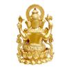Liv Brass Lord Ganesha Statue 13 Inch Large  Handmade Solid Brass Ganesh Idol with Antique Finish, Hindu Elephant God Sculpture for Home Decor, Pooja Room, Office & Housewarming Gift view 3