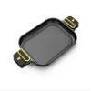 BRA DAILY PRO  Cast Aluminium Griddle 32 x 24 cm, Non-Stick PFOA Free, Suitable for All Hobs and Induction view 2