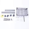 4-Wire Shelving Metal Standing Shelf Units, Storage Rack Adjustable Shelves XM-207S Rectangle Carbon Steel Metal Assembly Shelf for Laundry Bathroom Kitchen Pantry Closet Silver Gray view 4