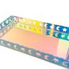AMLESO Bathroom Tray Decorative Tray Iridescent Perfume Tray Organizer for Bathroom Countertop Home Decor view 3